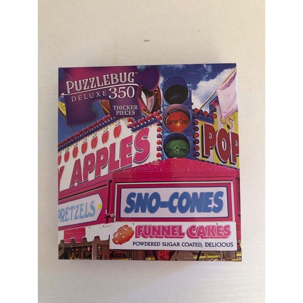 Carnival Concession Stand Puzzlebug Deluxe 20" × 12" 350 Thicker Pieces Puzzle